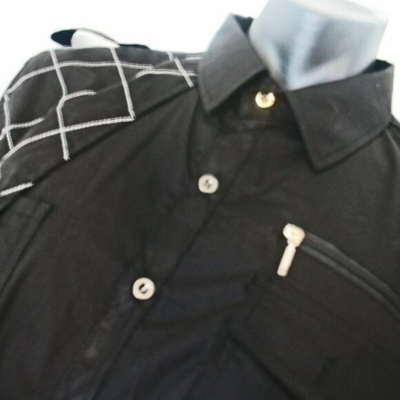 jeansian Men's Slim Fit Long Sleeves Casual Button - Picture 1 of 12